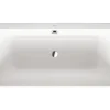 Rechteckbadewanne mit Rundung DURAVIT Happy D,2 80 x 180 cm weiß glatt 700318000000000