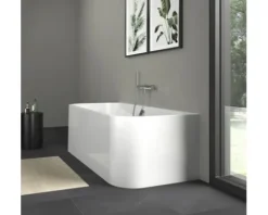 Rechteckbadewanne mit Rundung DURAVIT Happy D,2 80 x 180 cm weiß glatt 700318000000000