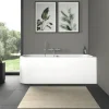 Rechteckbadewanne mit Rundung DURAVIT Happy D,2 80 x 180 cm weiß glatt 700317000000000