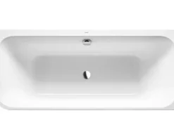 Rechteckbadewanne mit Rundung DURAVIT Happy D,2 80 x 180 cm weiß glatt 700317000000000