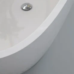 Rechteckige freistehende Badewanne ohne Überlauf | Noemi