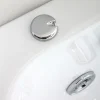 Rechteckige Whirlpool-Einbau- Badewanne, weiß | Ester