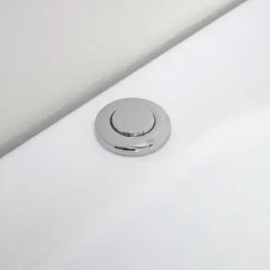 Rechteckige Whirlpool-Einbau- Badewanne, weiß | Ester