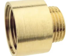 Reduzier-Muffen-Nippel ½"IGx3/8"AG messing