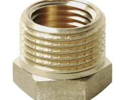 Reduzierstück Messing 3/8" x 1/4" Aussengewinde / Innengewinde