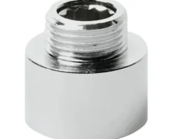 Reduzierstück 1/2"AGx3/4"IG messing verchromt