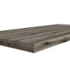 Regal 100cm für Aufsatzwaschbecken in Holzoptik Eiche dunkel