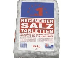 Regeneriersalztabletten für Wasserenthärtung 25 kg
