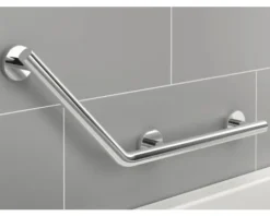 REIKA Comfort Sicherheitsgriff Winkel 135° L Edelstahl poliert