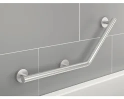 REIKA Comfort Sicherheitsgriff Winkel 135° R Edelstahl gebürstet