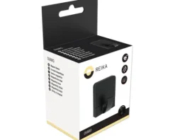 REIKA Haken Ovaro magnetisch schwarz matt ohne Montageplatte