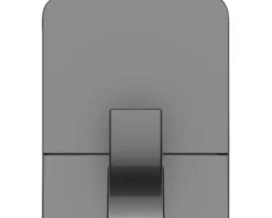 REIKA Haken Ovaro magnetisch schwarz matt ohne Montageplatte