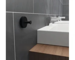REIKA Handtuchhaken SAKU schwarz matt 2 Stück