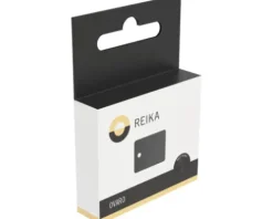 REIKA Montageplatte Ovaro für Magnetaccessoires 40 x 50 mm schwarz matt
