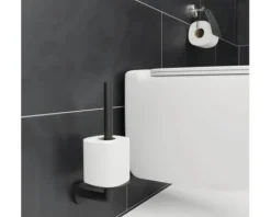 REIKA Reserverollenhalter SAKU schwarz matt