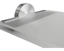 REIKA Toilettenpapierhalter SAKU mit Ablage edelstahl gebürstet