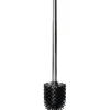 REIKA WC-Bürste SAKU/SAGA Ø 7,38 cm WC-Bürstenkopf aus Silikon chrom glänzend