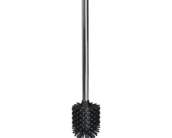 REIKA WC-Bürste SAKU/SAGA Ø 7,38 cm WC-Bürstenkopf aus Silikon chrom glänzend