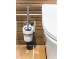 REIKA WC-Bürstengarnitur Ovaro magnetisch verchromt ohne Montageplatte