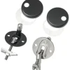 REIKA WC-Sitz MITO schwarz matt Scharniere schwarz matt mit Absenkautomatik und Quick&Clean für Jungborn Donella, Jungborn Two, Laufen Pro, Villeroy & Boch O.novo