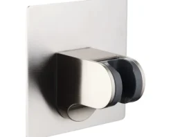 REIKA Brausehalter Ovaro magnetisch edelstahl matt ohne Montageplatte