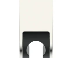 REIKA Brausehalter Ovaro magnetisch edelstahl matt ohne Montageplatte