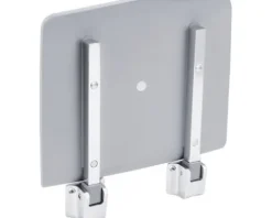 REIKA Comfort Dusch-Klappsitz chrom/grau GS zertifiziert bis 150 kg
