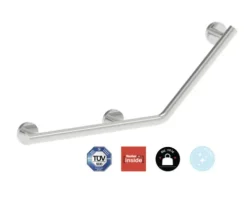 REIKA Comfort Sicherheitsgriff Winkel 135° R Edelstahl poliert