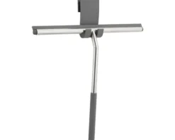 REIKA Duschabzieher TAMA mit Halter 28 cm silber glänzend Halter aus Silikon