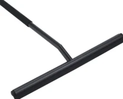 REIKA Duschabzieher TONE mattschwarz pulverbeschichtet inkl. Halter aus Silikon