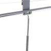 REIKA Duschkabinenabzieher TAMA mit Halter 40 cm grau/edelstahl Halter aus Silikon