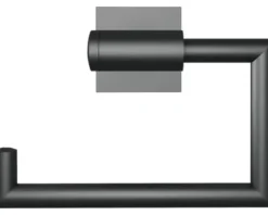 REIKA Papierrollenhalter SAGA schwarz matt