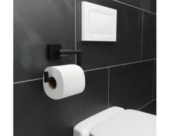 REIKA Papierrollenhalter SAGA schwarz matt