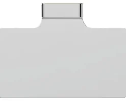 REIKA Toilettenpapierhalter Ovaro mit Ablage magnetisch verchromt ohne Montageplatte