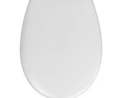 REIKA WC-Sitz IDA weiß mit Absenkautomatik und Quick&Clean Oval für Grohe Bau