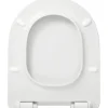 REIKA WC-Sitz ISE weiß mit Absenkautomatik und Quick&Clean Slimline für Duravit ME by Starck, Laufen Pro, Villeroy & Boch O.novo, VitrA S50