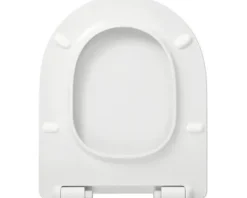 REIKA WC-Sitz ISE weiß mit Absenkautomatik und Quick&Clean Slimline für Duravit ME by Starck, Laufen Pro, Villeroy & Boch O.novo, VitrA S50