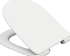 REIKA WC-Sitz ISE weiß mit Absenkautomatik und Quick&Clean Slimline für Duravit ME by Starck, Laufen Pro, Villeroy & Boch O.novo, VitrA S50