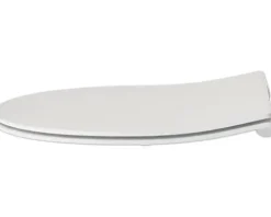 REIKA WC-Sitz OME weiß mit Absenkautomatik und Quick&Clean für Slimeline Duravit DuraStyle, Geberit 4U, Geberit iCon