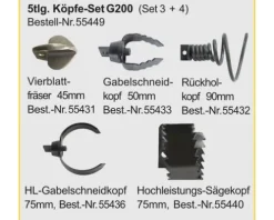 Reinigungsmaschine Cabere G200-Set 3