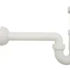 Röhrensiphon Kunststoff 1 1/4" x 32 mm weiß
