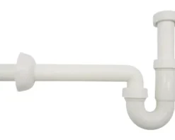 Röhrensiphon Kunststoff 1 1/4" x 32 mm weiß