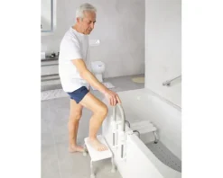 RIDDER Badewannen Einstiegshilfe Sam Comfort weiß