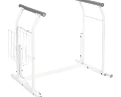 RIDDER Mobile WC-Aufstehhilfe SAM mit Ablagekorb weiß