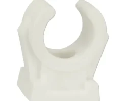 Rohrclip 15 mm weiß