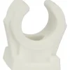 Rohrclip 15 mm weiß 10 Stück