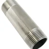 Rohrdoppelnippel 1/2"x40mm edelstahl