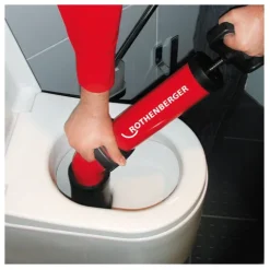 Rohrreinigungspumpe Rothenberger ROPUMP SUPER PLUS Rot 58 cm Länge, 9 kg