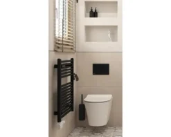 Rotheigner Badheizkörper CLASSIC 690 x 600 mm schwarz matt
