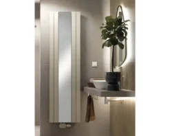 Rotheigner Designheizkörper MIRROR 1800 x 514 mm beige Anschluss Mittig unten